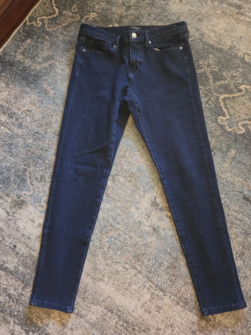 Banana Republic Dark Blue Skinny Jeans Size 29